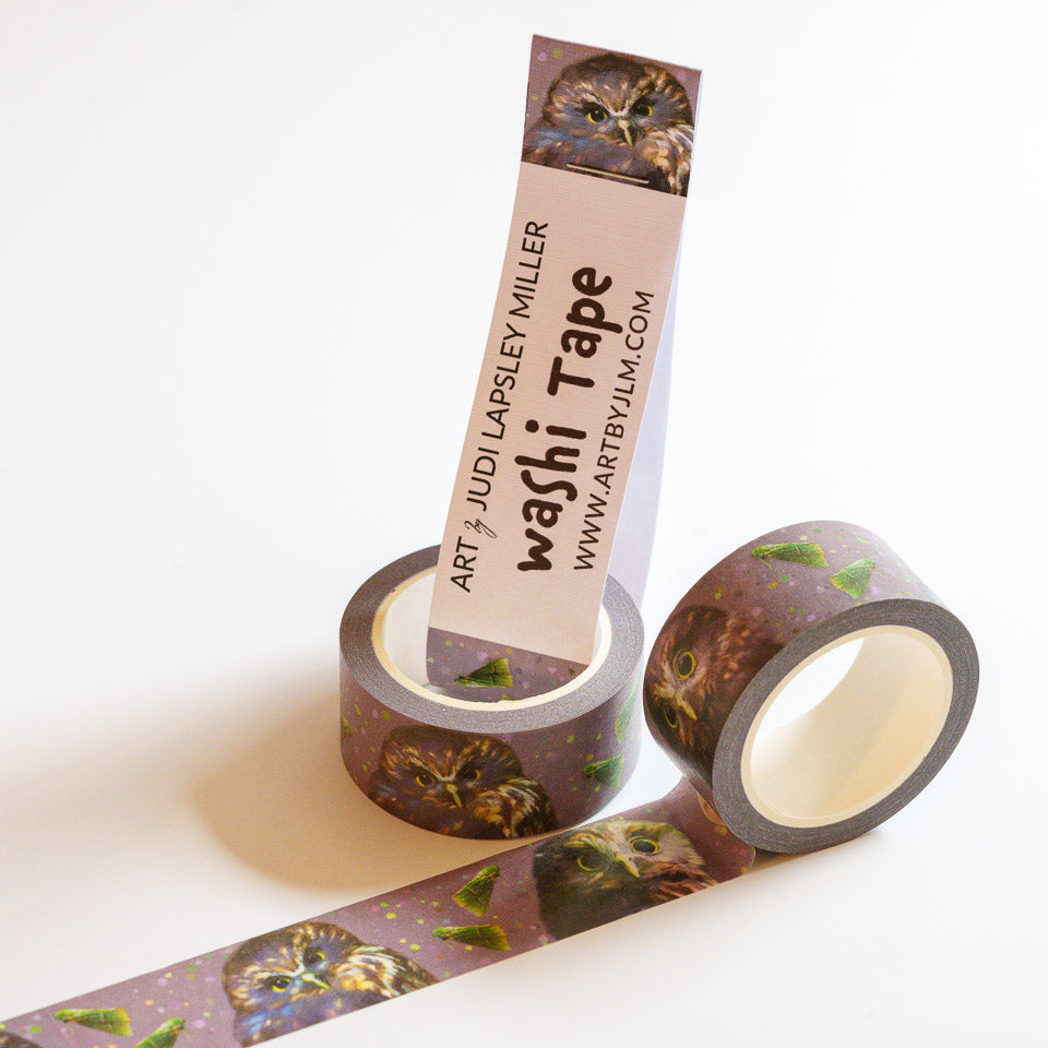 owl washi tape