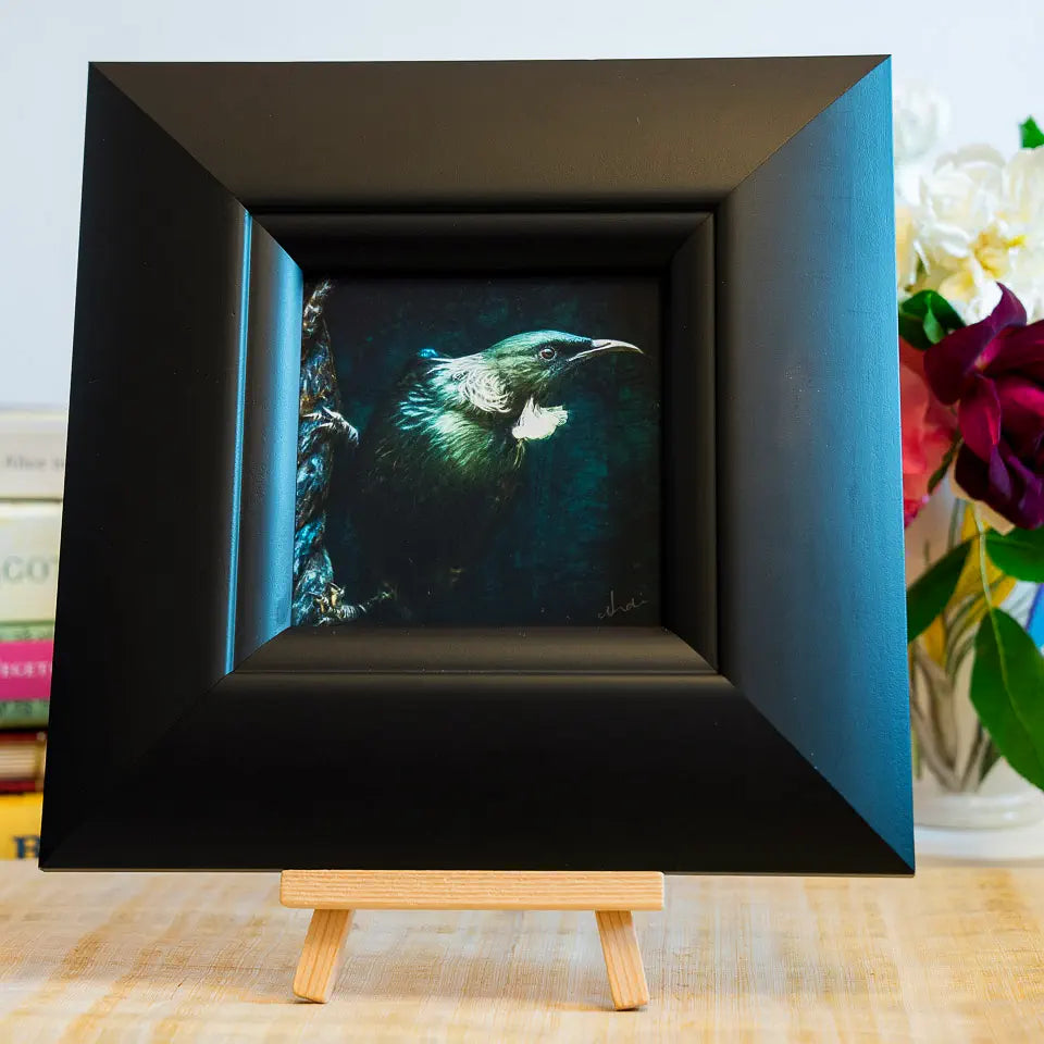 Photo of the framed TinyArt print