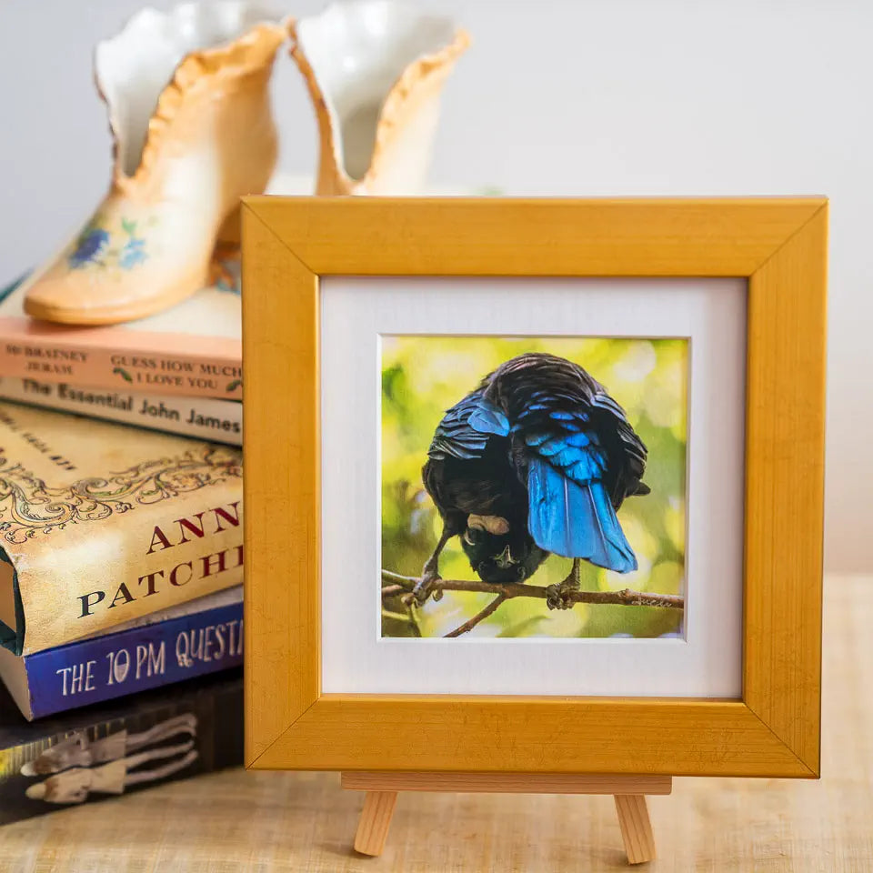 Photo of the framed TinyArt print