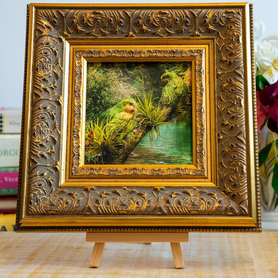 Photo of the framed TinyArt print