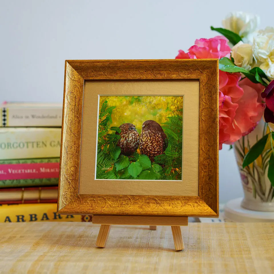 Photo of the framed TinyArt print