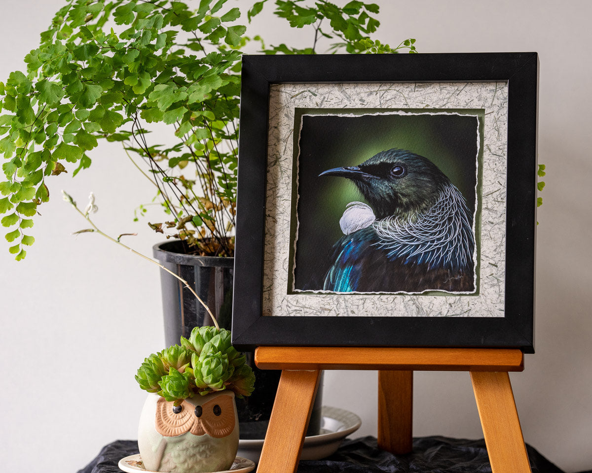 Photo of the framed TinyArt print