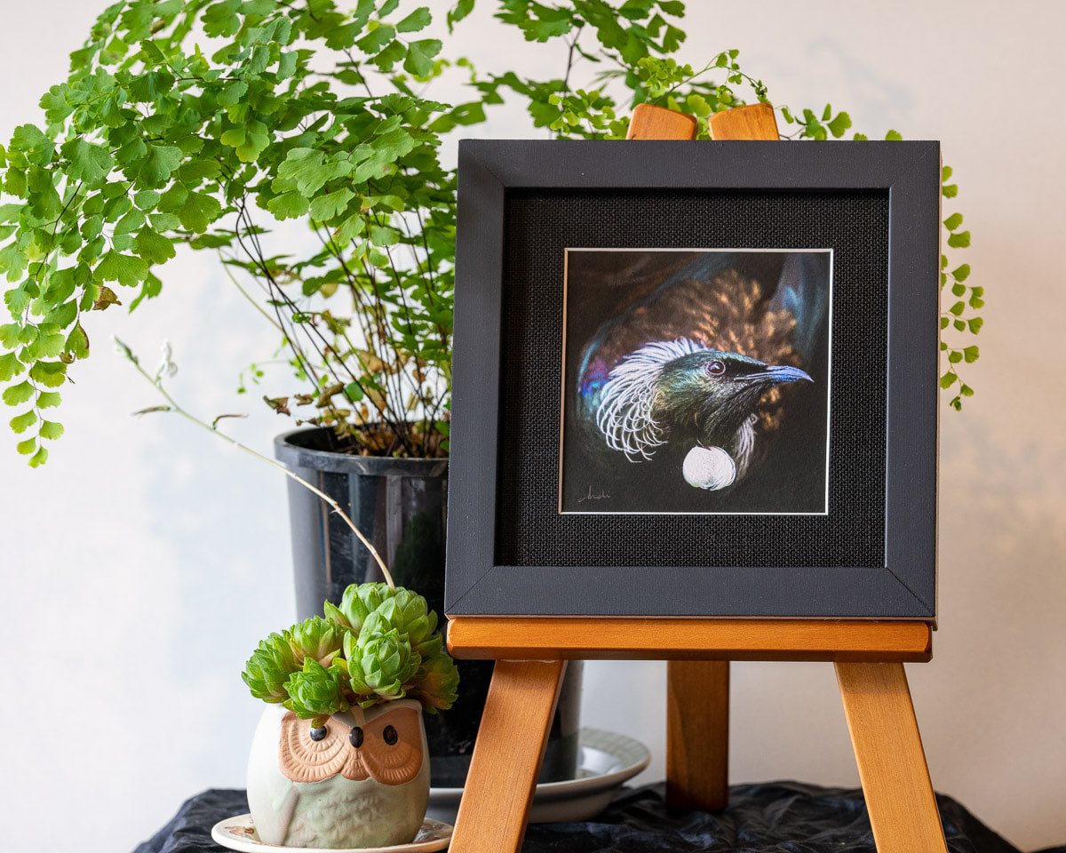 Photo of the framed TinyArt print