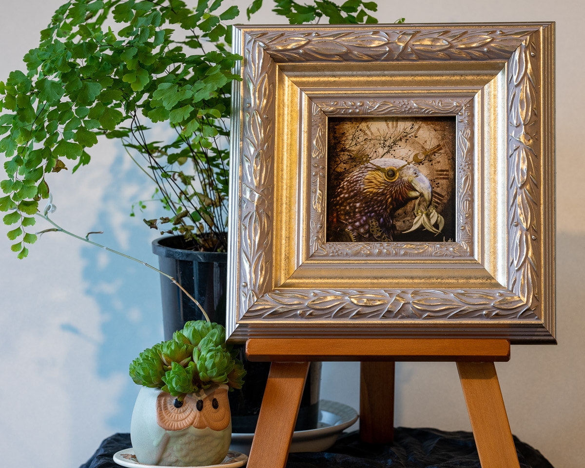 Photo of the framed TinyArt print