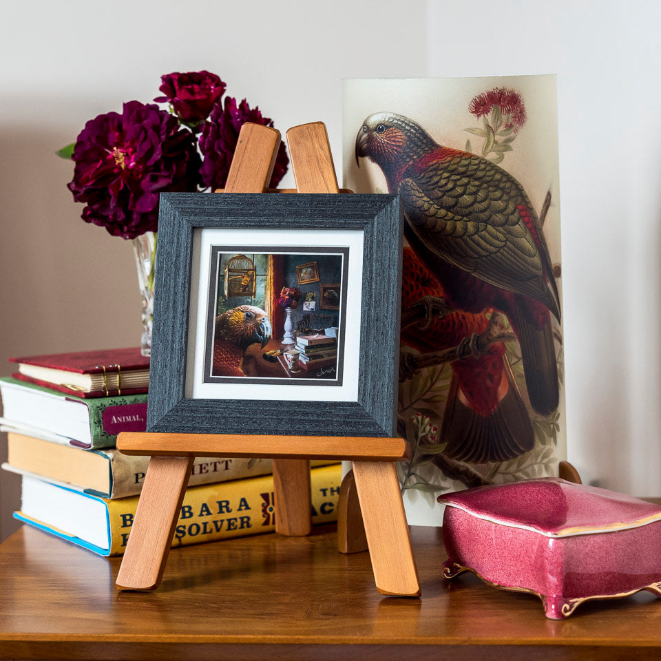 Photo of the framed TinyArt print