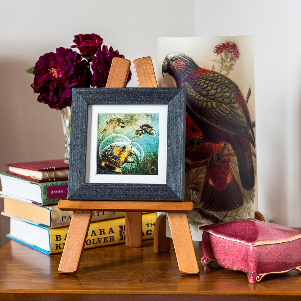 Photo of the framed TinyArt print