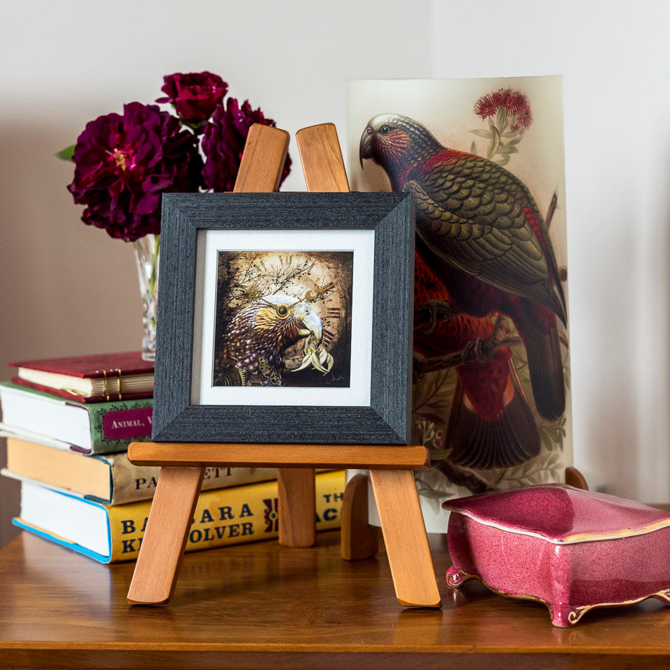 Photo of the framed TinyArt print