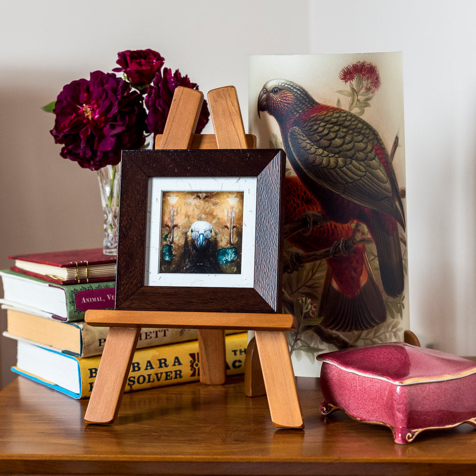 Photo of the framed TinyArt print