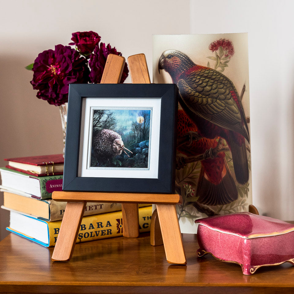 Photo of the framed TinyArt print