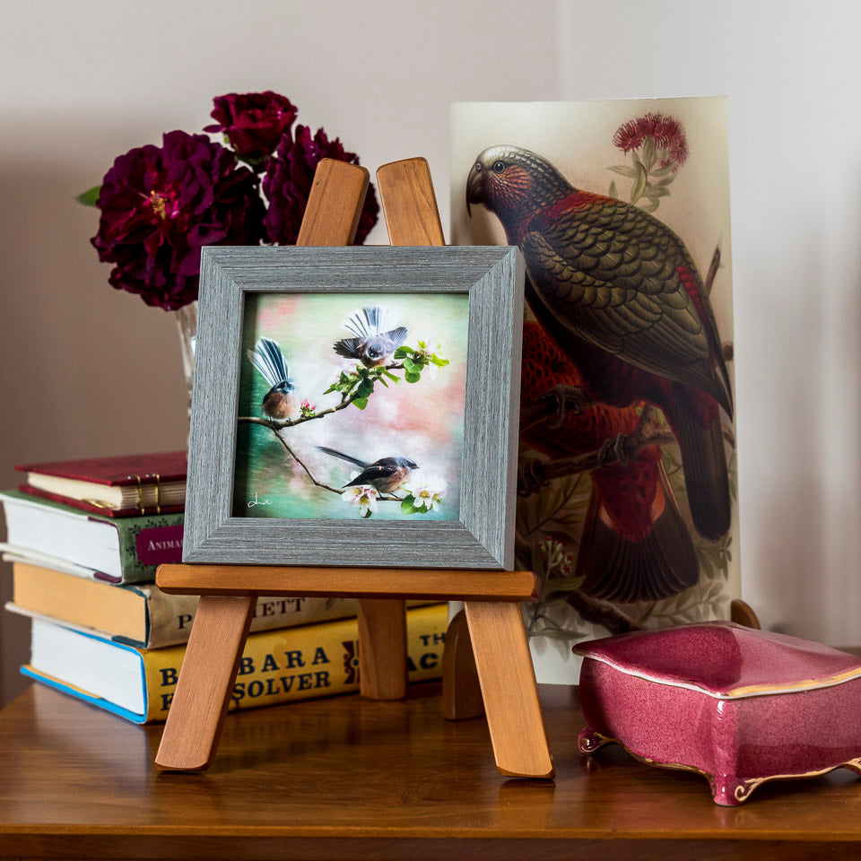 Photo of the framed TinyArt print