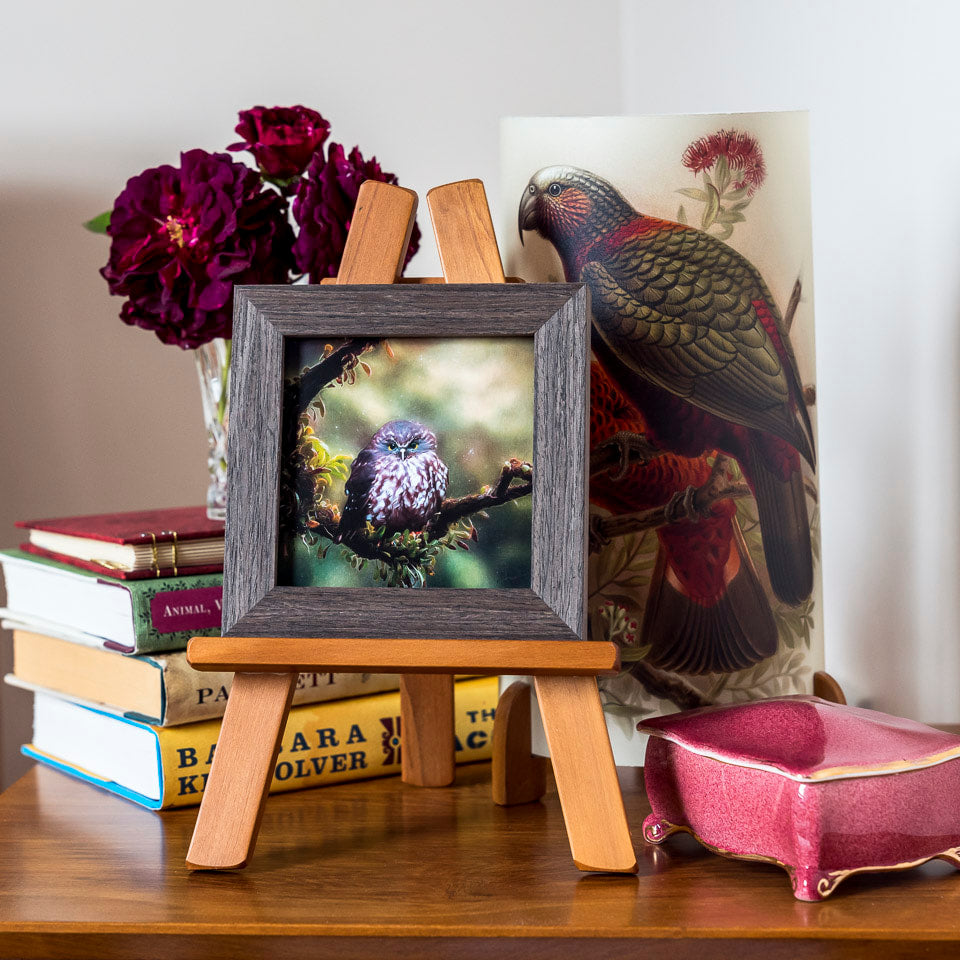 Photo of the framed TinyArt print