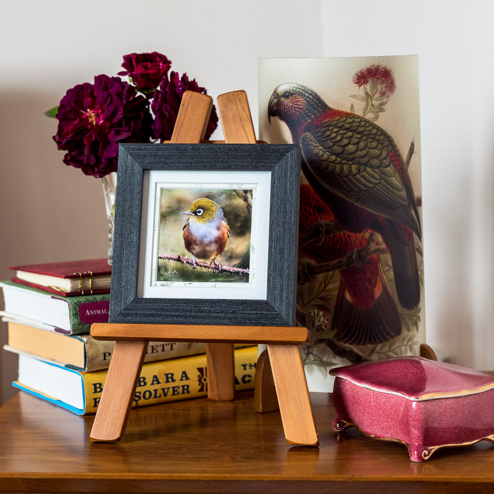 Photo of the framed TinyArt print