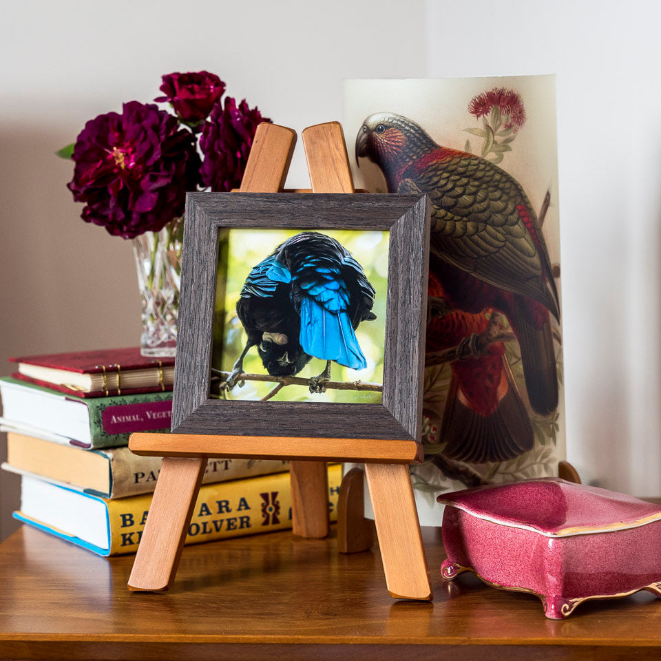 Photo of the framed TinyArt print