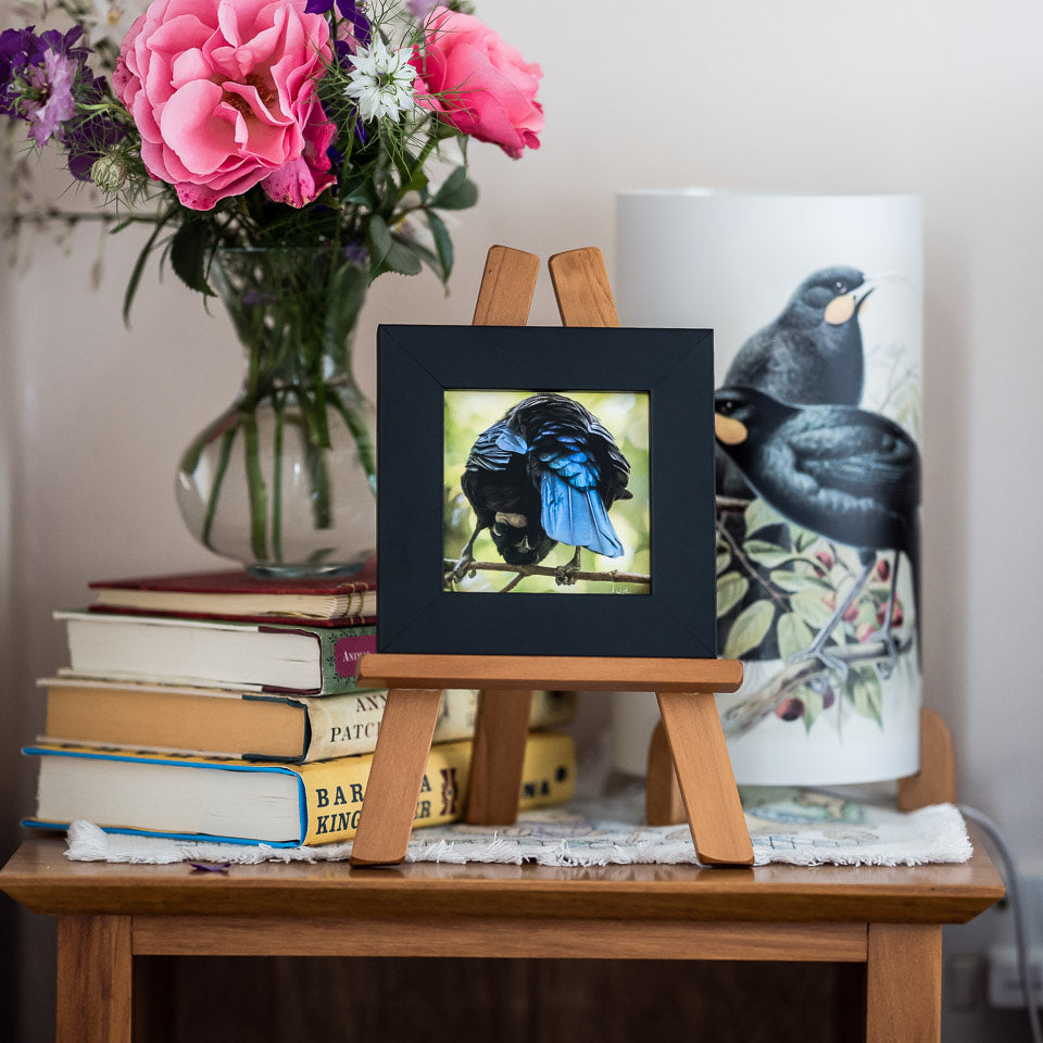 Photo of the framed TinyArt print