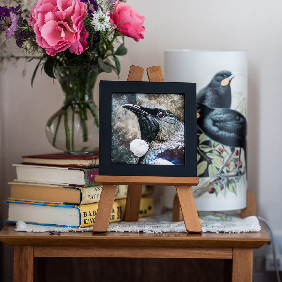 Photo of the framed TinyArt print