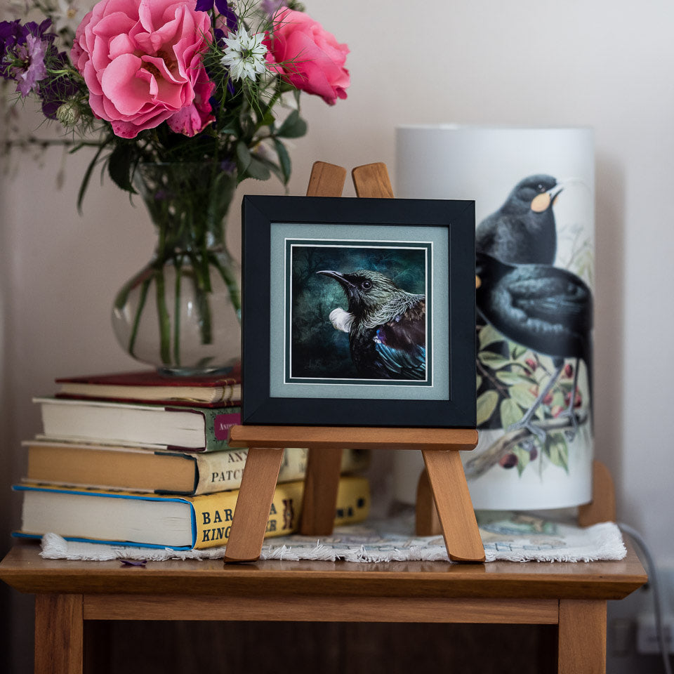 Photo of the framed TinyArt print