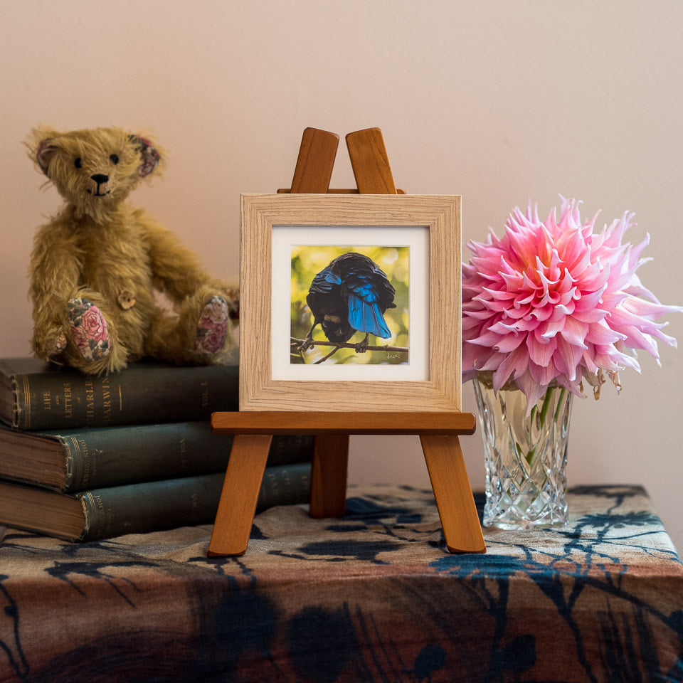 Photo of the framed TinyArt print