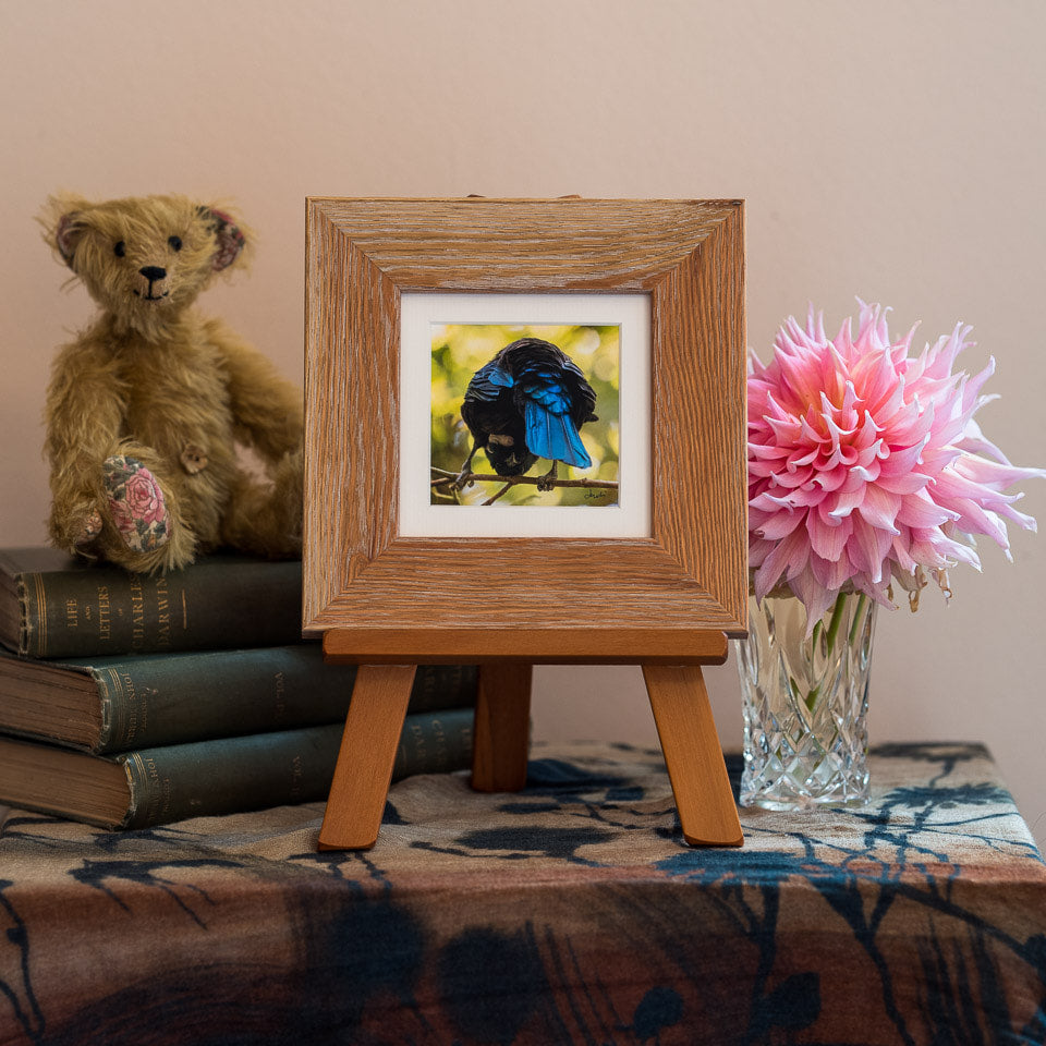 Photo of the framed TinyArt print