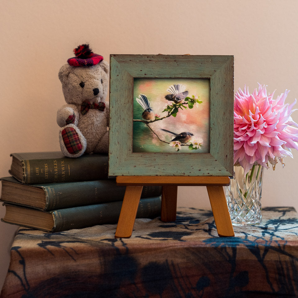 Photo of the framed TinyArt print