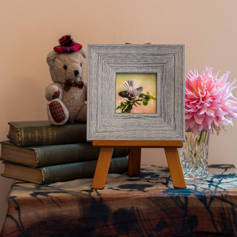 Photo of the framed TinyArt print