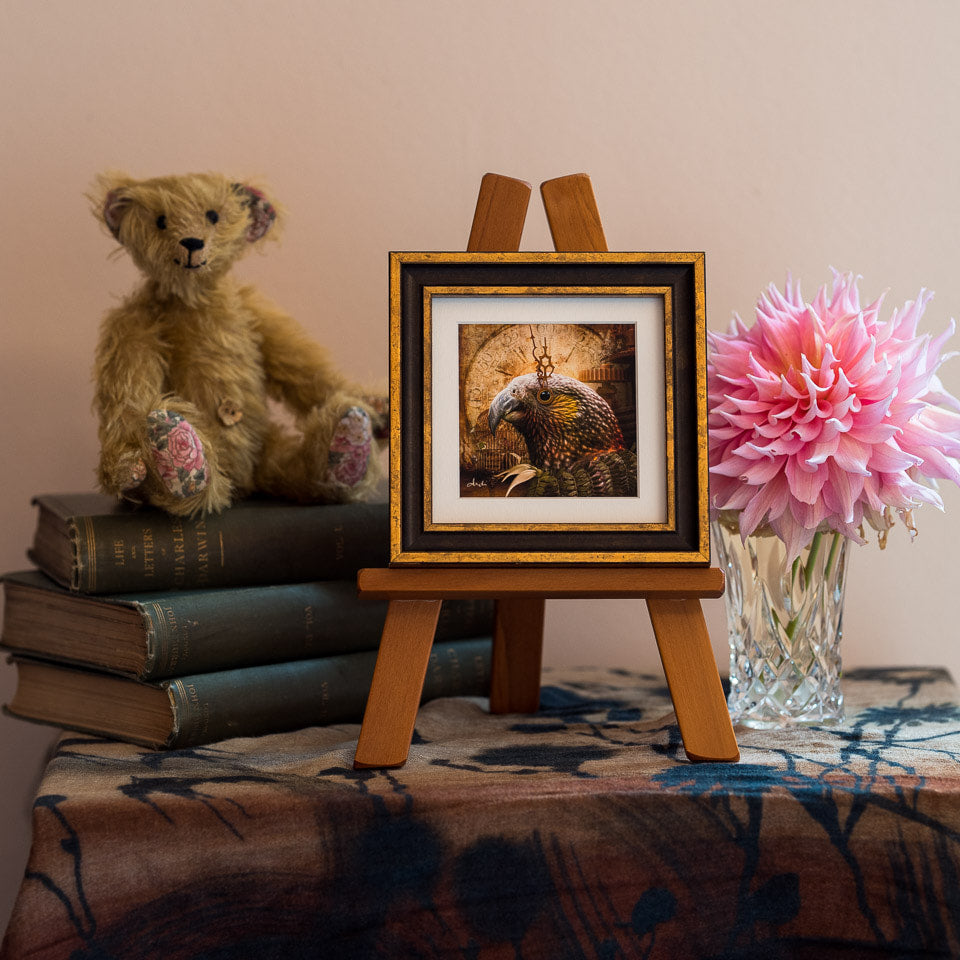 Photo of the framed TinyArt print