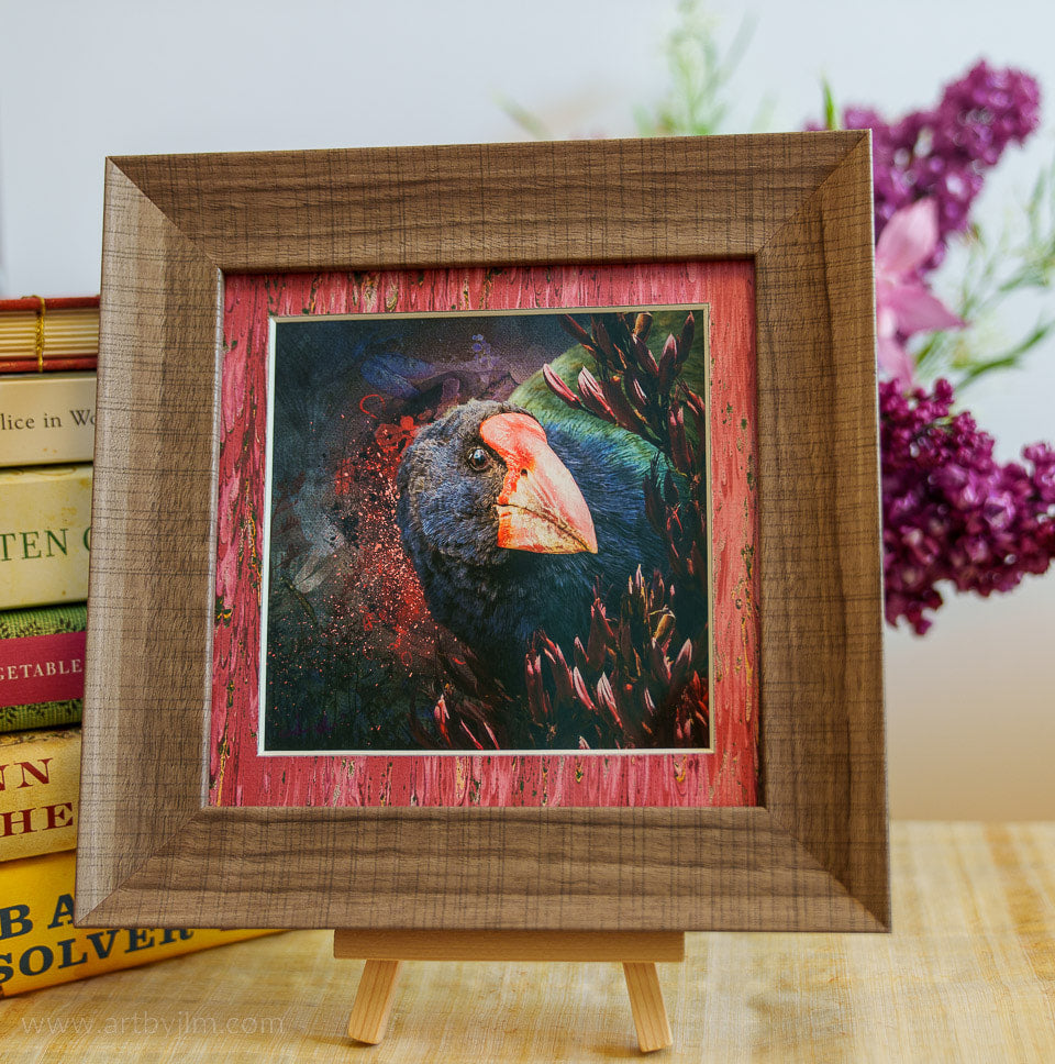 Photo of the framed TinyArt print