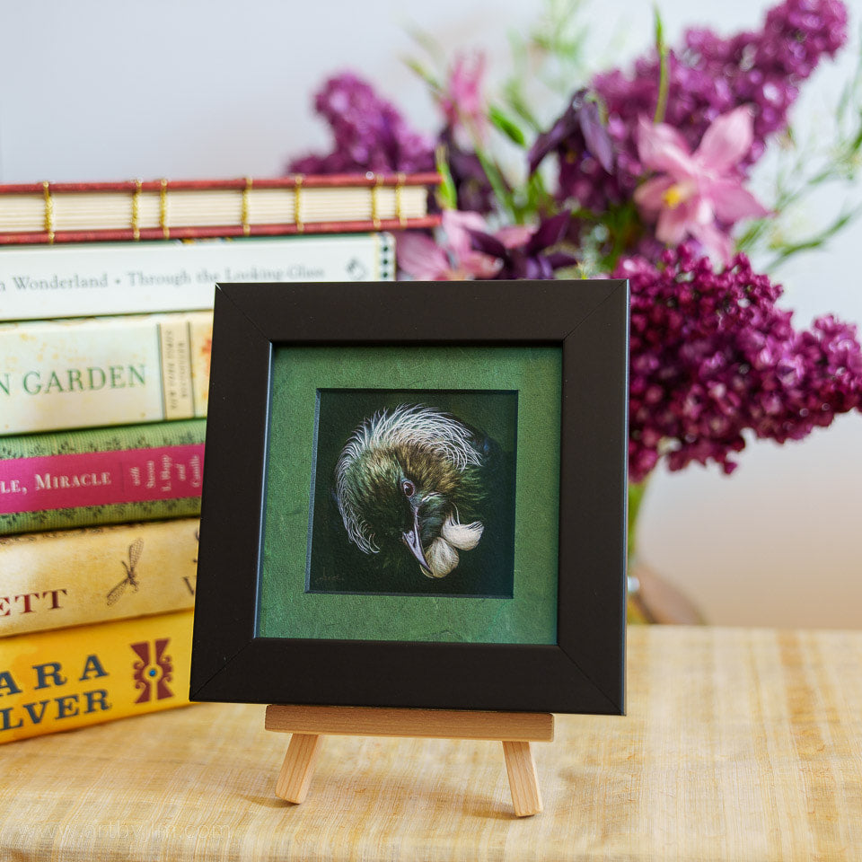 Photo of the framed TinyArt print