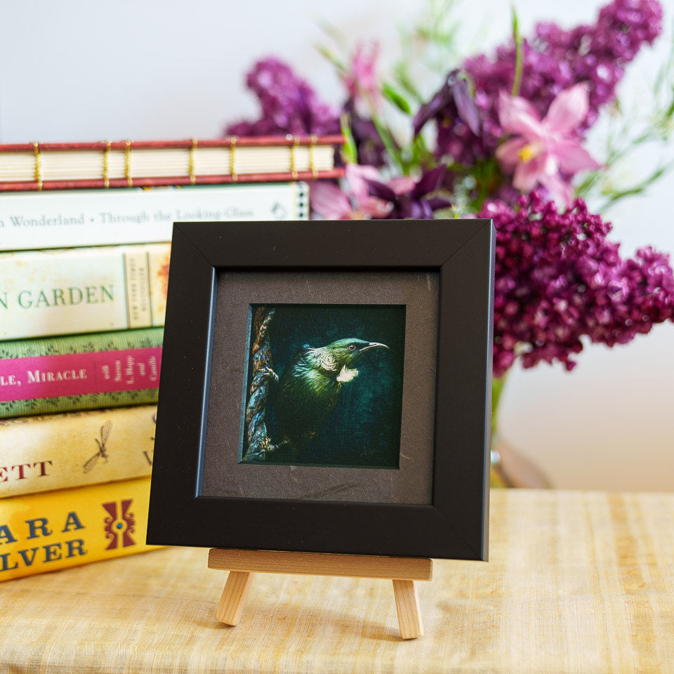 Photo of the framed TinyArt print