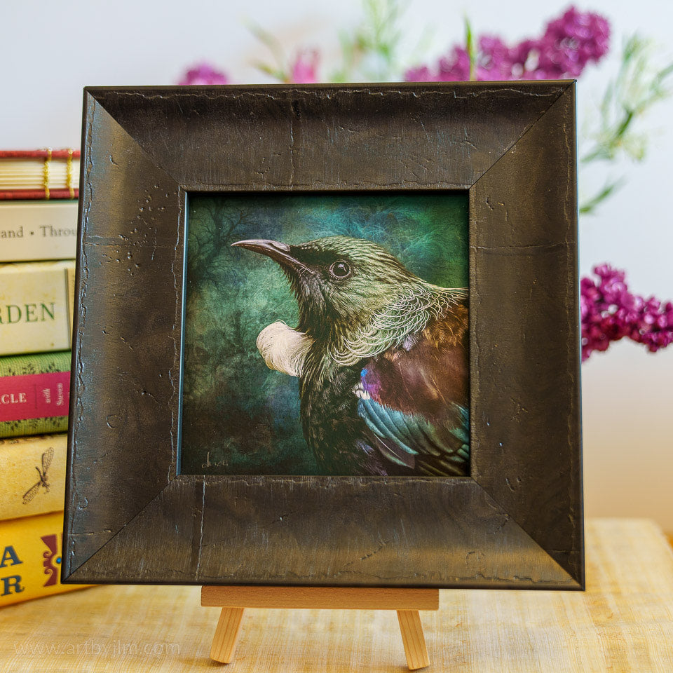 Photo of the framed TinyArt print