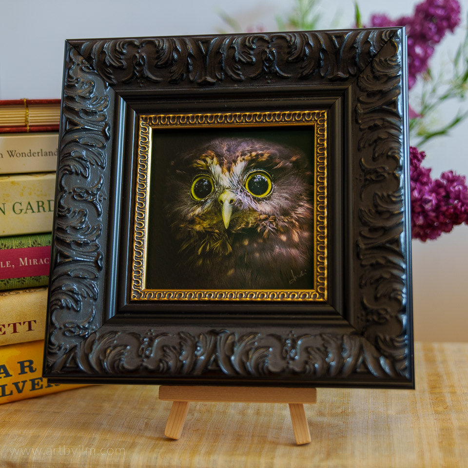 Photo of the framed TinyArt print