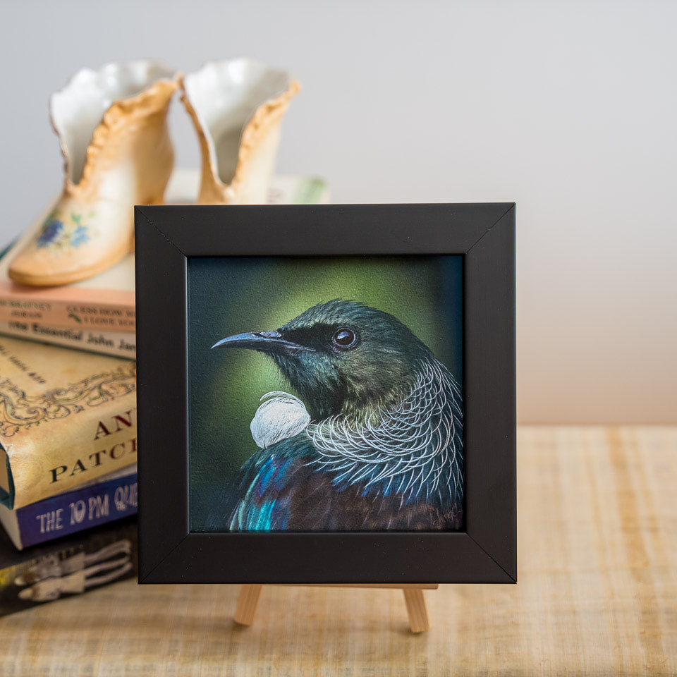 Photo of the framed TinyArt print