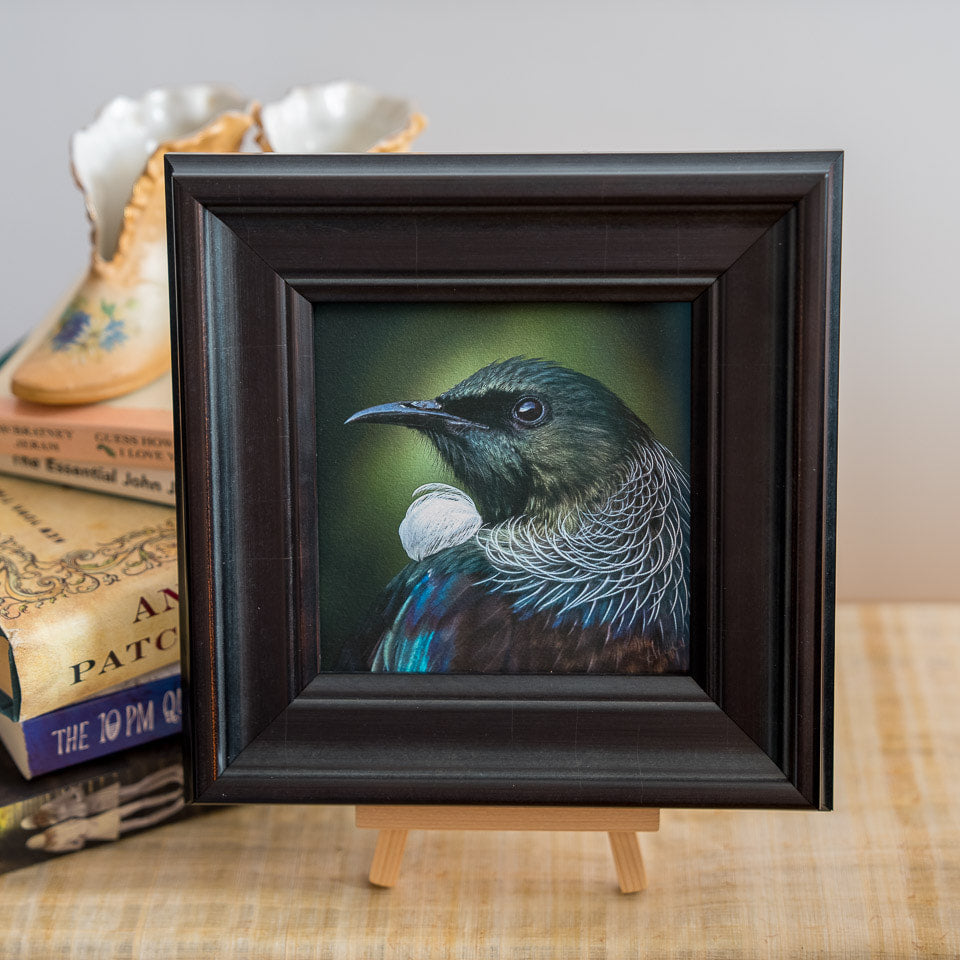 Photo of the framed TinyArt print