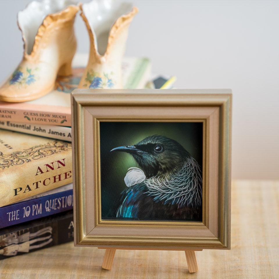 Photo of the framed TinyArt print