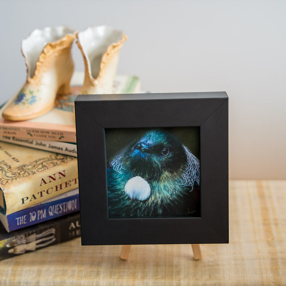 Photo of the framed TinyArt print