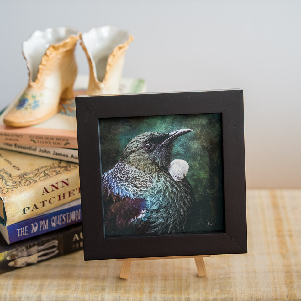 Photo of the framed TinyArt print