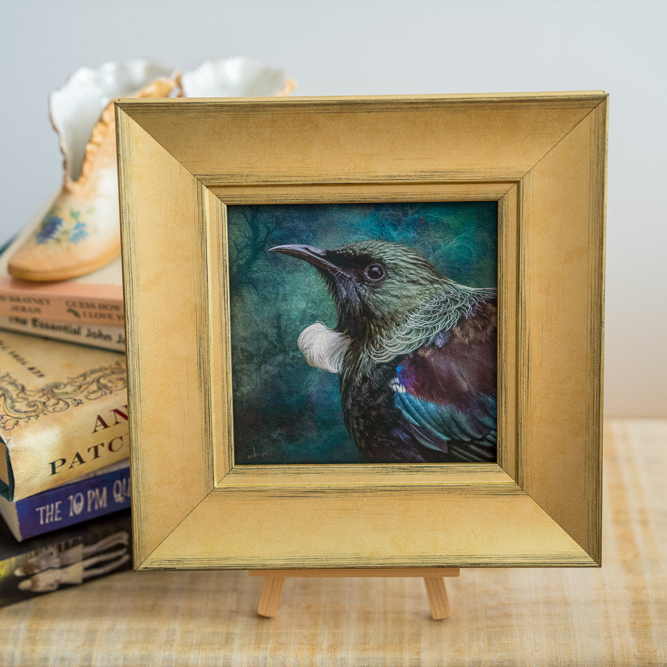 Photo of the framed TinyArt print