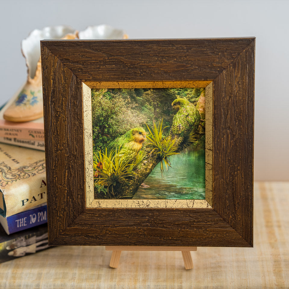 Photo of the framed TinyArt print