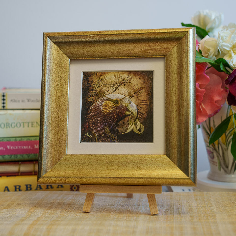 Photo of the framed TinyArt print