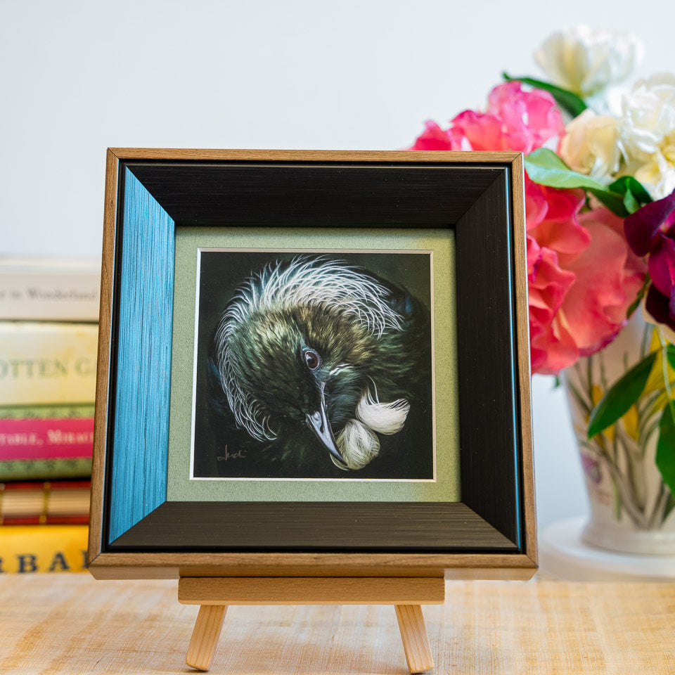 Photo of the framed TinyArt print