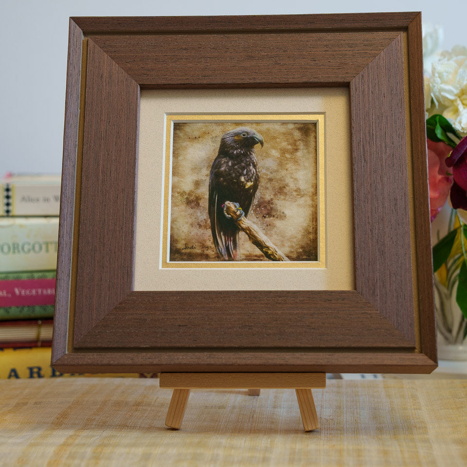 Photo of the framed TinyArt print