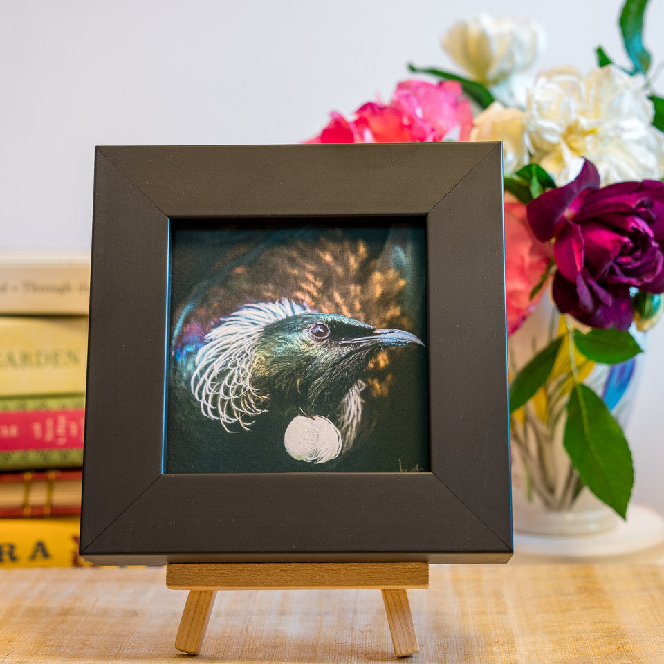 Photo of the framed TinyArt print