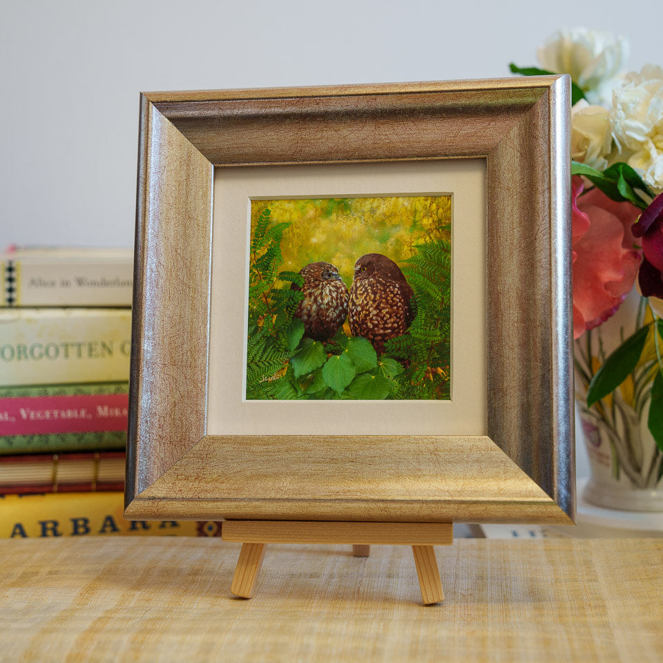 Photo of the framed TinyArt print