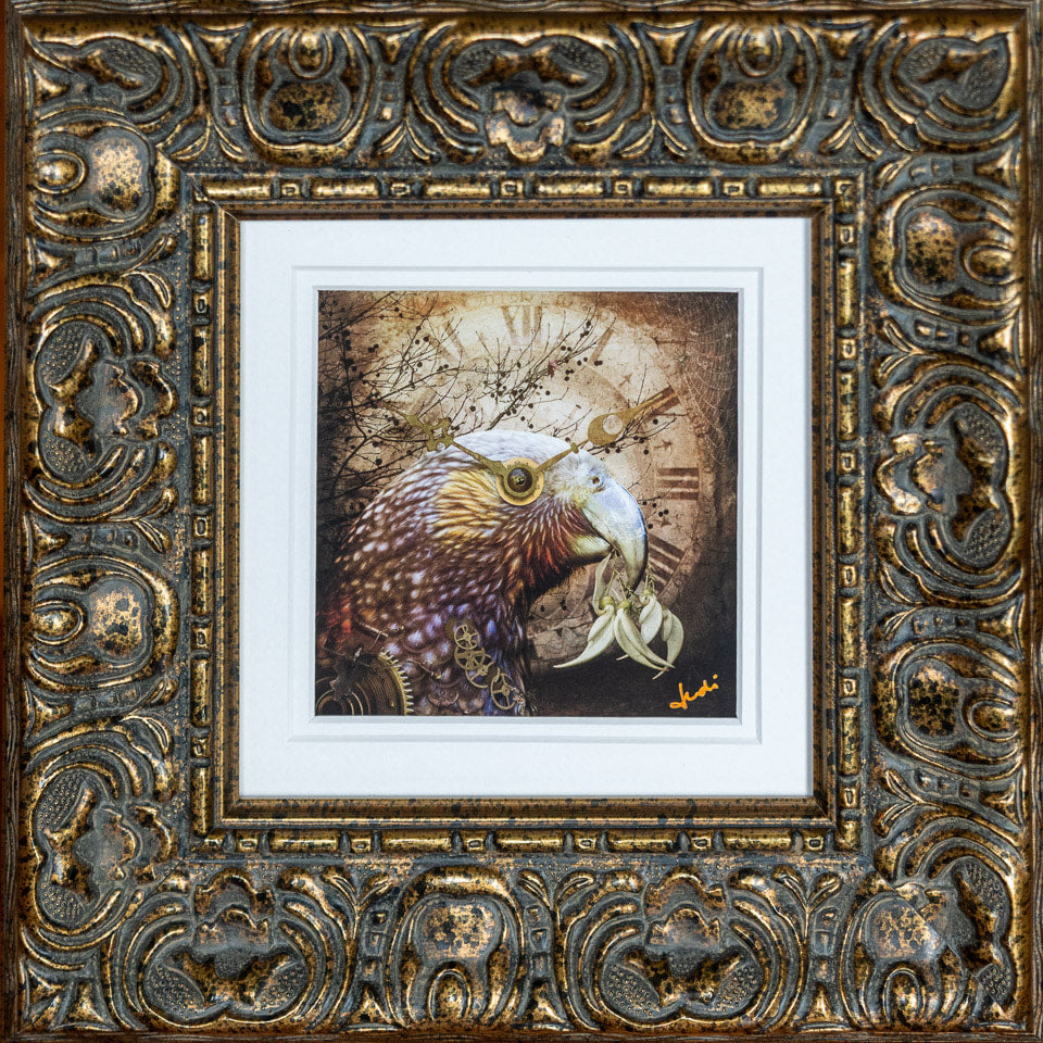 Photo of the framed TinyArt print