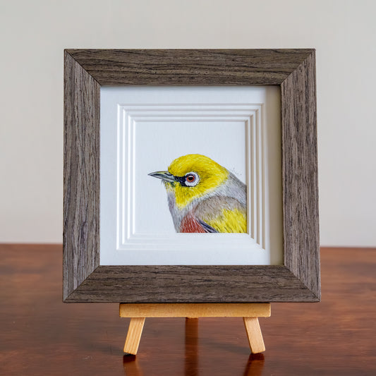 Tauhou Study - Framed TinyArt