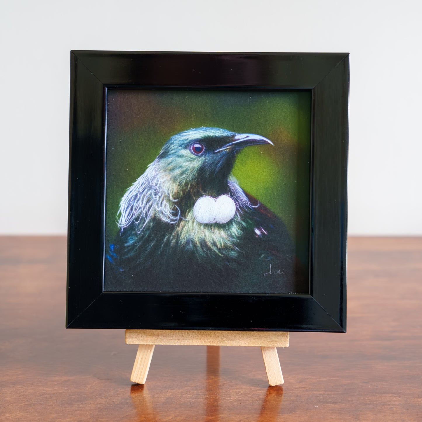The Boss (tūī) - Framed TinyArt