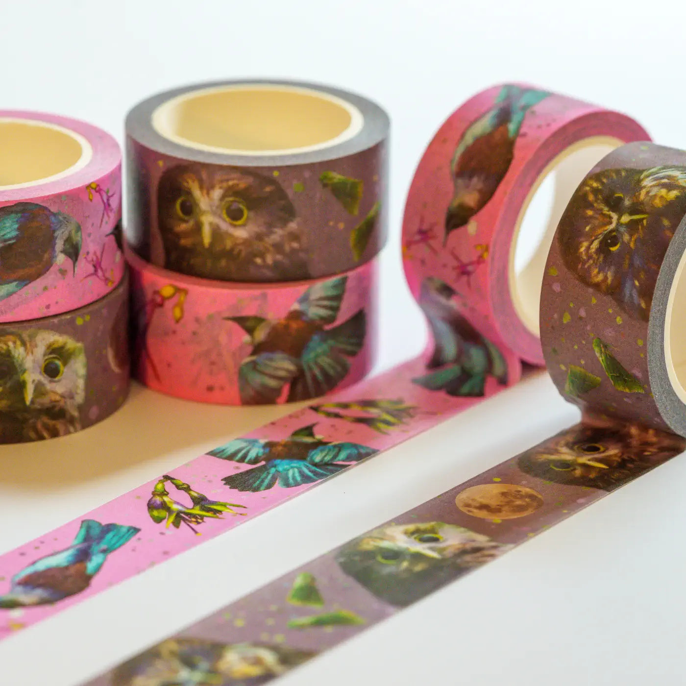 6 rolls of washi tape