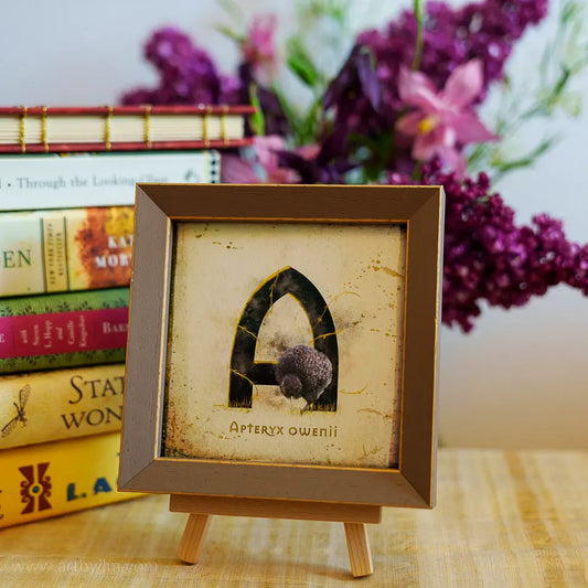 Photo of the framed TinyArt print