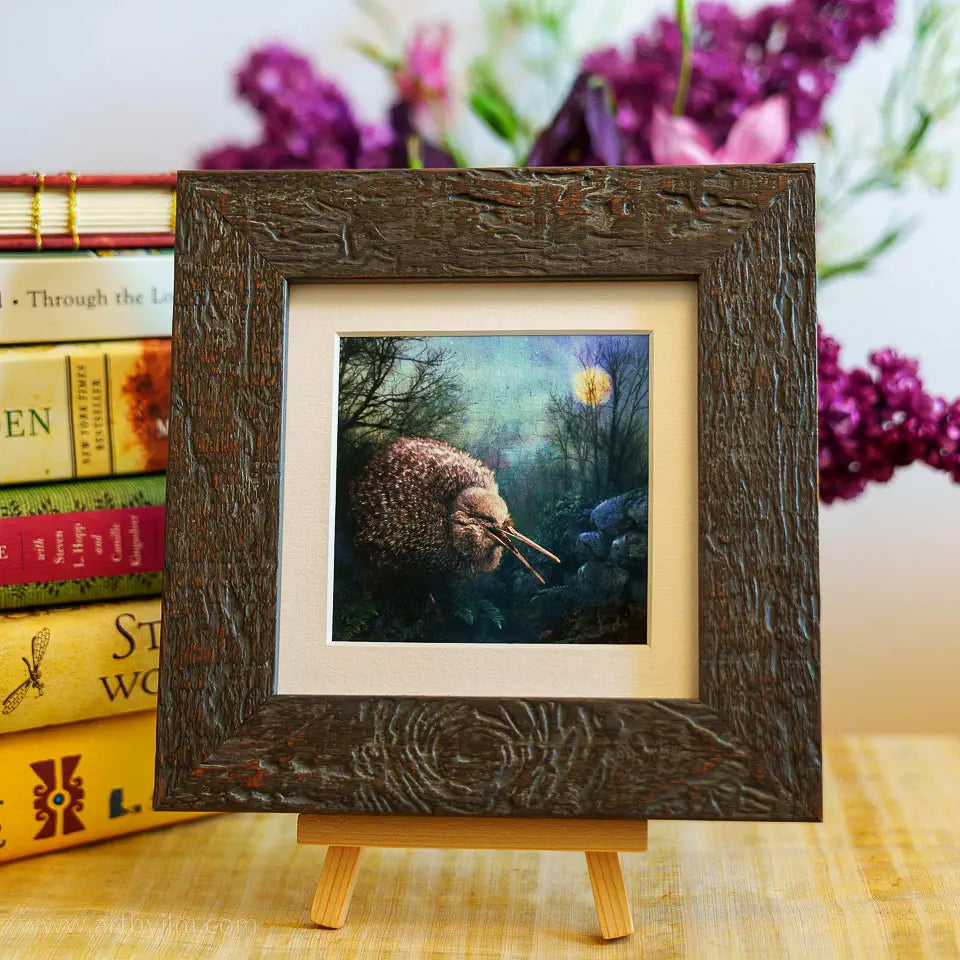 Photo of the framed TinyArt print