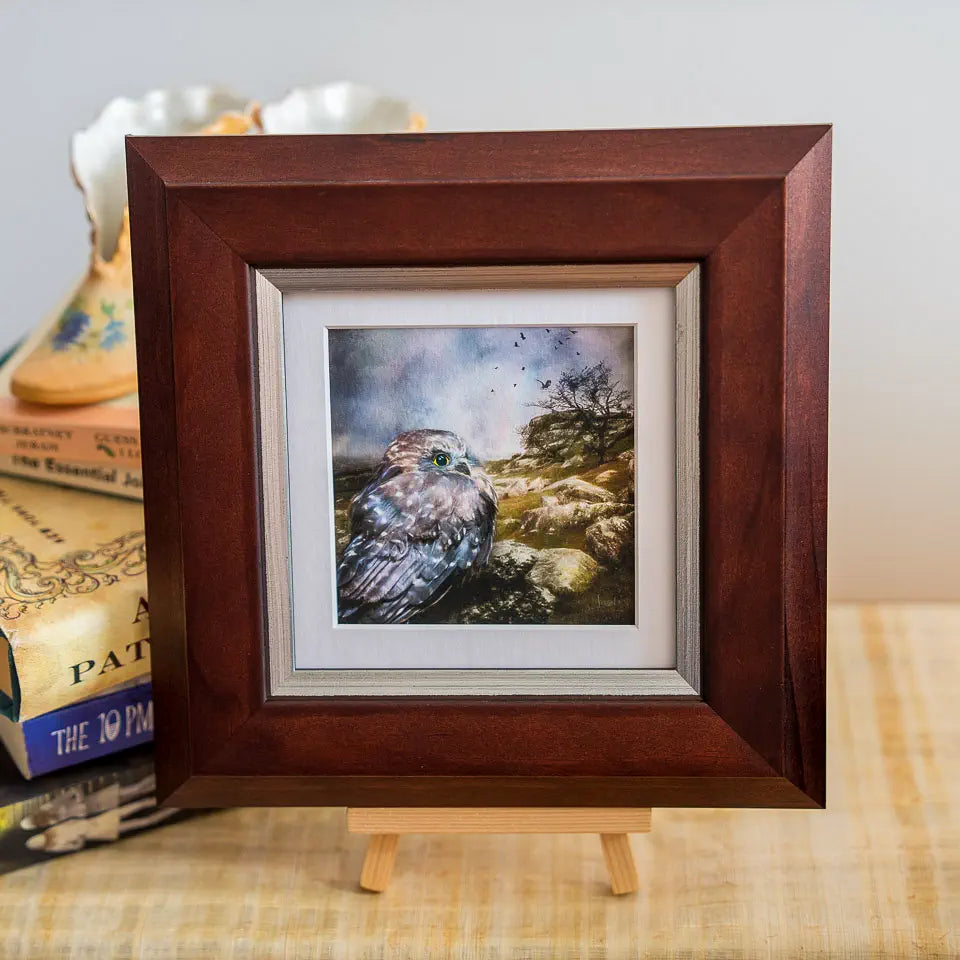 Photo of the framed TinyArt print