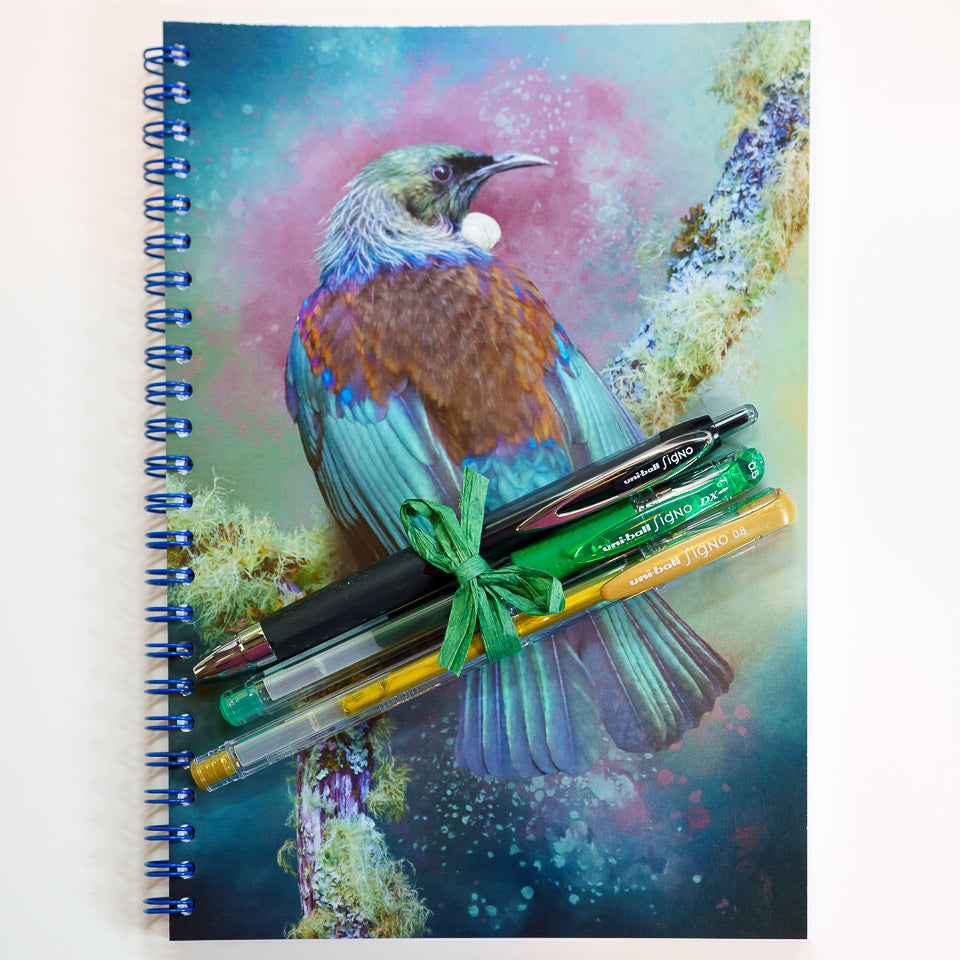 Single tui notebook with three pens